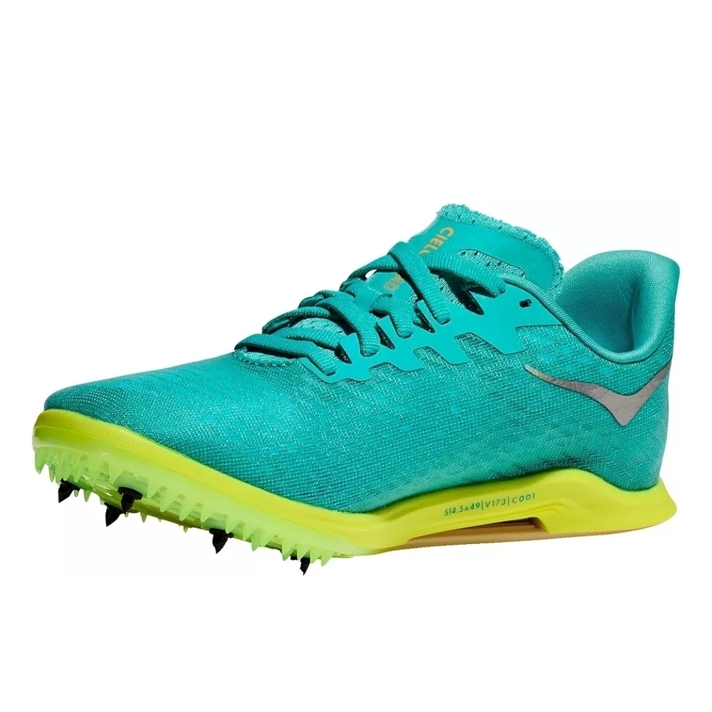 Hoka Blue and Yellow Athletic Shoes with Traction Sole - Picture 4 of 13